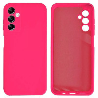 Силиконовый чехол для Samsung A55 5G Silicone Case Full Shiny Pink