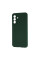 Силіконовий чохол для Samsung A56 5G (A566) Silicone Case Full Dark Green