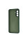 Силіконовий чохол для Samsung A56 5G (A566) Silicone Case Full Dark Green