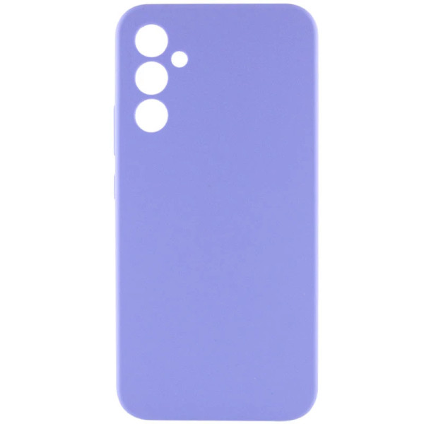 Силиконовый чехол для Samsung A56 5G (A566) Silicone Case Full Light Purple