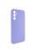 Силиконовый чехол для Samsung A56 5G (A566) Silicone Case Full Light Purple