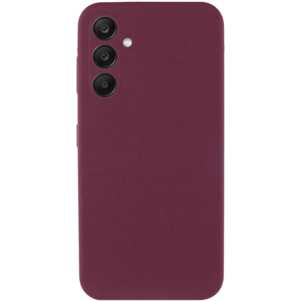 Силіконовий чохол для Samsung A56 5G (A566) Silicone Case Full Marsala