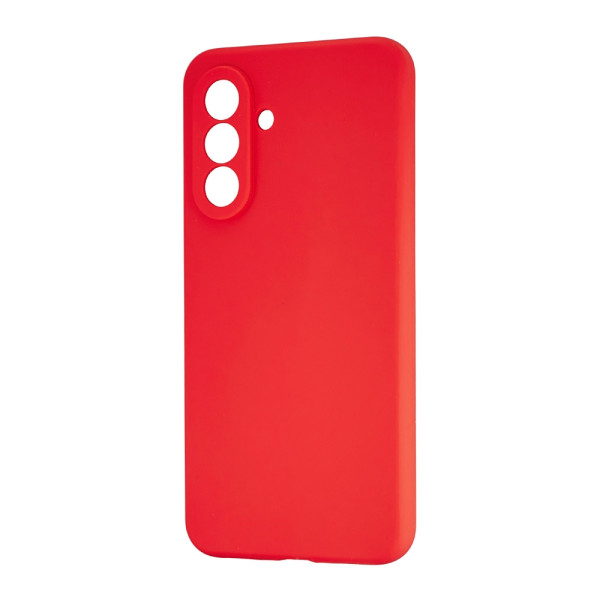 Силиконовый чехол для Samsung A56 5G (A566) Silicone Case Full Red