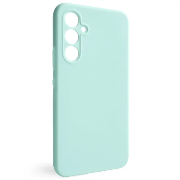 Силиконовый чехол для Samsung A56 5G (A566) Silicone Case Full Turquoise