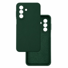 Силіконовий чохол для Samsung Galaxy A57 5G (A576) Silicone Case Full Dark Green