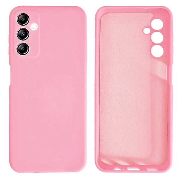 Силиконовый чехол для Samsung M14 Silicone Case Full Light Pink