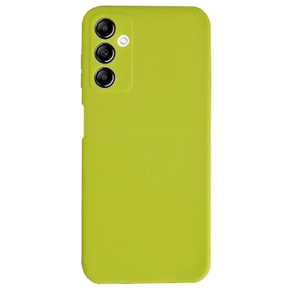 Силіконовий чохол для Samsung M14 Silicone Case Full Lime Green