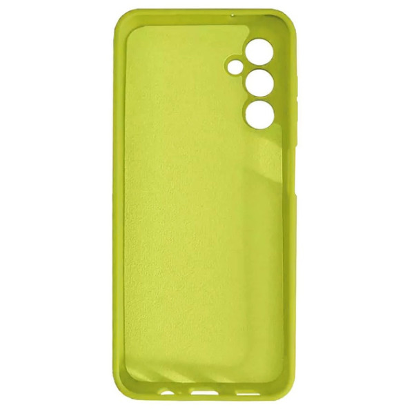 Силіконовий чохол для Samsung M14 Silicone Case Full Lime Green