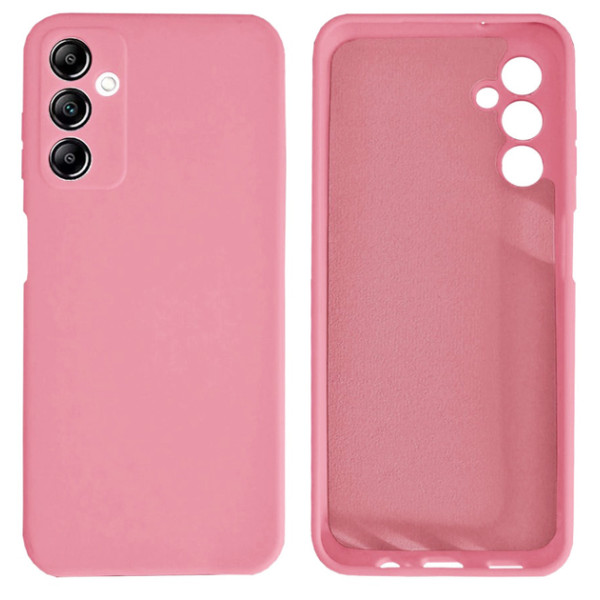 Силиконовый чехол для Samsung M14 Silicone Case Full Pink
