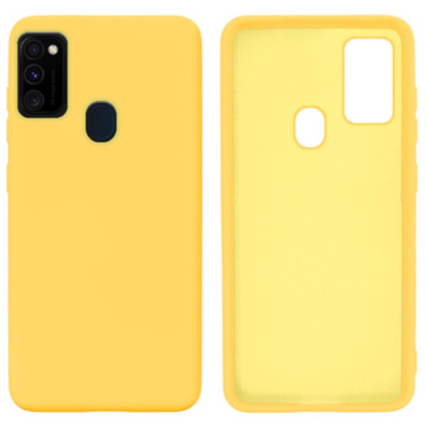 Силиконовый чехол для Samsung M30S/M21 Silicone Case Full Lemonade