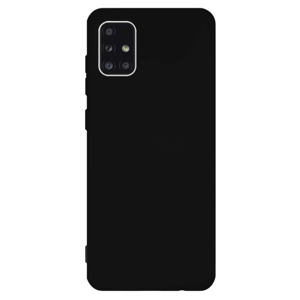 Силіконовий чохол для Samsung M31 Silicone Case Full Black