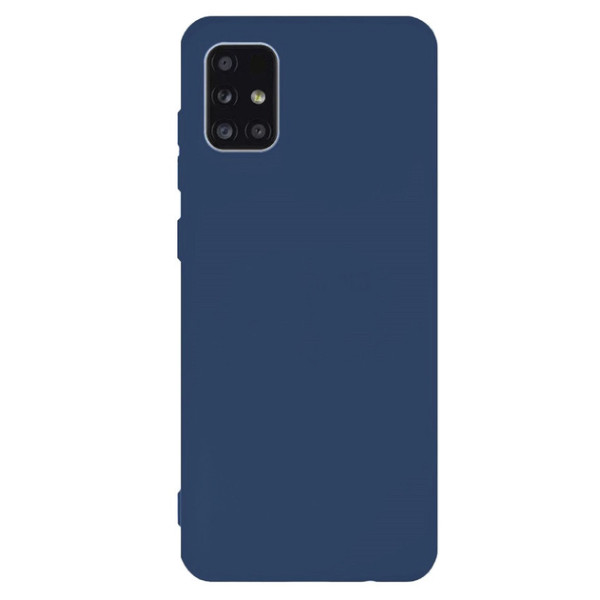 Силіконовий чохол для Samsung M31s Silicone Case Full Dark Blue
