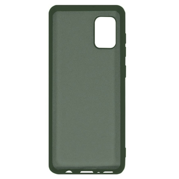 Силиконовый чехол для Samsung M31s Silicone Case Full Forest Green