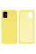 Силиконовый чехол для Samsung M31s Silicone Case Full Lemonade