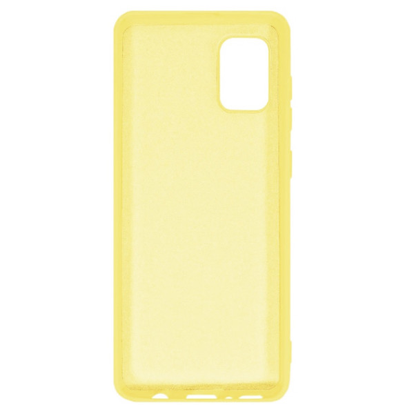 Силиконовый чехол для Samsung M31s Silicone Case Full Lemonade