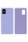 Силиконовый чехол для Samsung M31s Silicone Case Full Light Purple