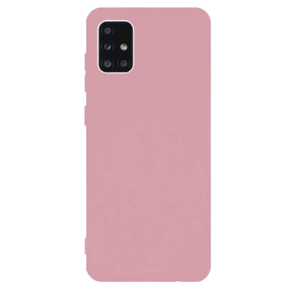 Силиконовый чехол для Samsung M31s Silicone Case Full Pink Sand
