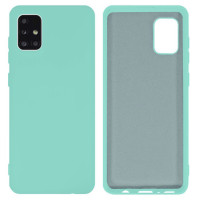 Силиконовый чехол для Samsung M31s Silicone Case Full Sea Blue