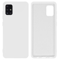 Силиконовый чехол для Samsung M31s Silicone Case Full White