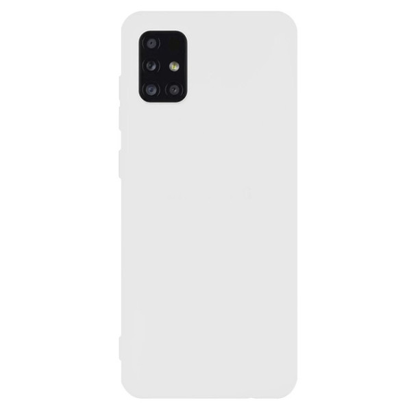 Силиконовый чехол для Samsung M31s Silicone Case Full White