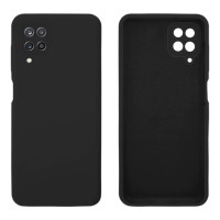 Силиконовый чехол для Samsung M33 Silicone Case Full Black