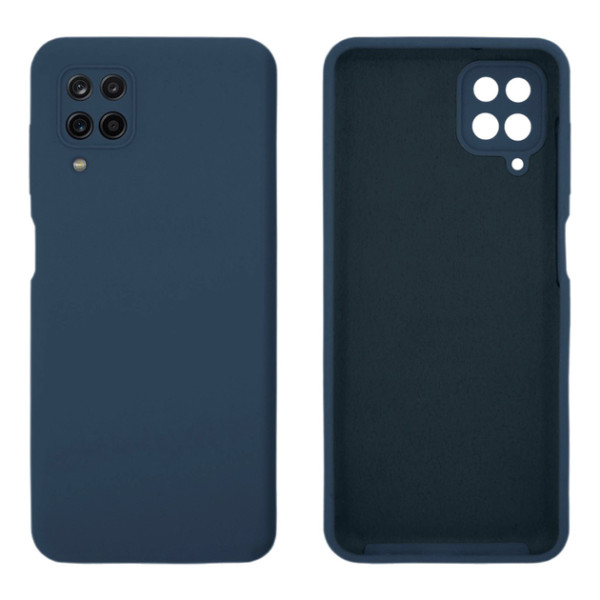 Силиконовый чехол для Samsung M33 Silicone Case Full Dark Blue