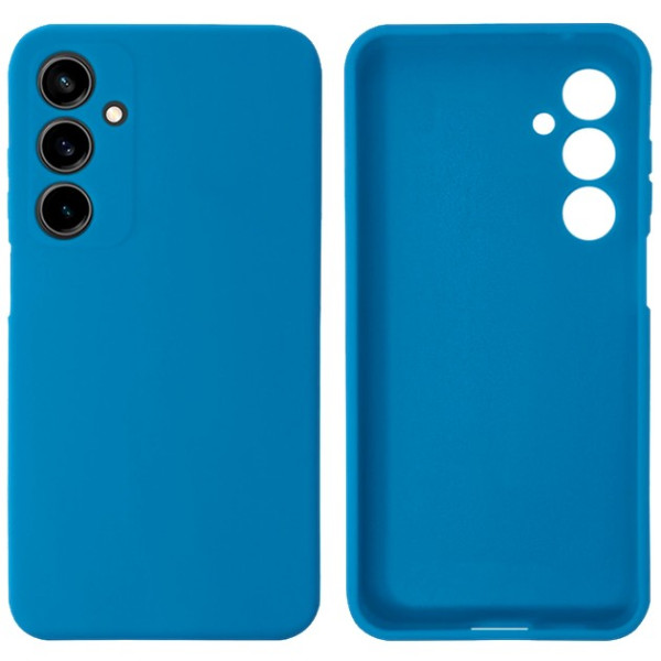 Силиконовый чехол для Samsung M34 Silicone Case Full Azure
