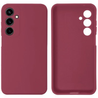 Силіконовий чохол для Samsung M34 Silicone Case Full Marsala