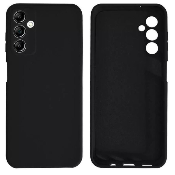 Силіконовий чохол для Samsung M52 Silicone Case Full Black