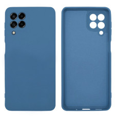 Силіконовий чохол для Samsung M53 Silicone Case Full Azure