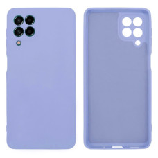 Силіконовий чохол для Samsung M53 Silicone Case Full Light Purple