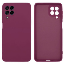 Силіконовий чохол для Samsung M53 Silicone Case Full Marsala