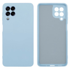 Силіконовий чохол для Samsung M53 Silicone Case Full Sky Blue