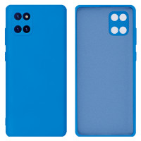 Силиконовый чехол для Samsung Note 10 Lite Silicone Case Full Azure