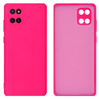 Силіконовий чохол для Samsung Note 10 Lite Silicone Case Full Shiny Pink