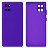 Силіконовий чохол для Samsung Note 10 Lite Silicone Case Full Ultraviolet