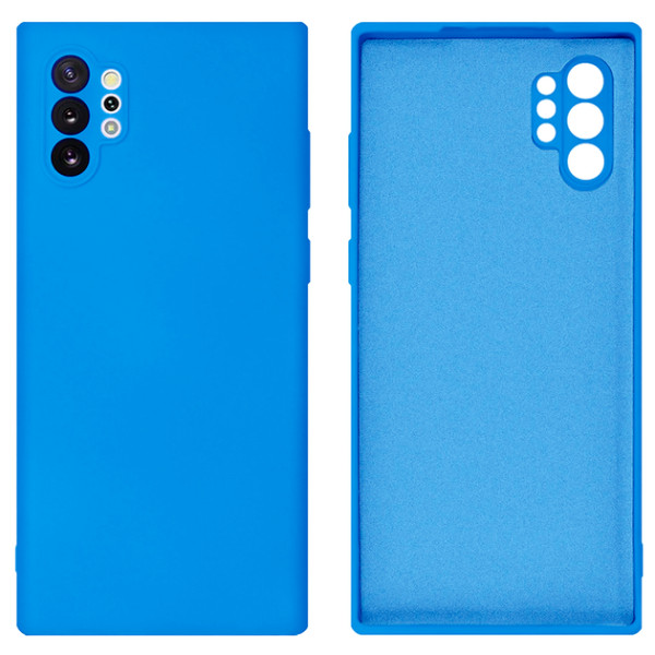 Силиконовый чехол для Samsung Note 10 Plus Silicone Case Full Blue Horizon