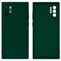 Силіконовий чохол для Samsung Note 10 Plus Silicone Case Full Forest Green