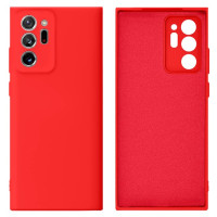 Силіконовий чохол для Samsung Note 20 Ultra Silicone Case Full Red