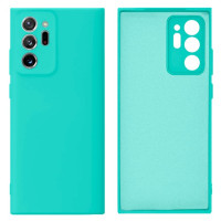 Силіконовий чохол для Samsung Note 20 Ultra Silicone Case Full Sea Blue