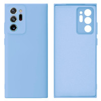 Силіконовий чохол для Samsung Note 20 Ultra Silicone Case Full Sky Blue