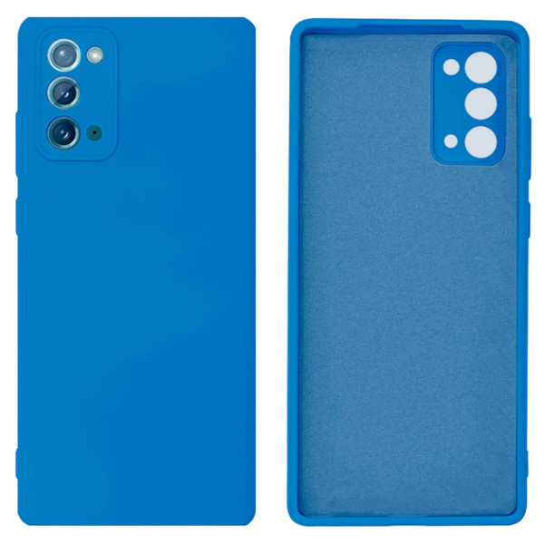 Силиконовый чехол для Samsung Note 20 Silicone Case Full Blue Horizon