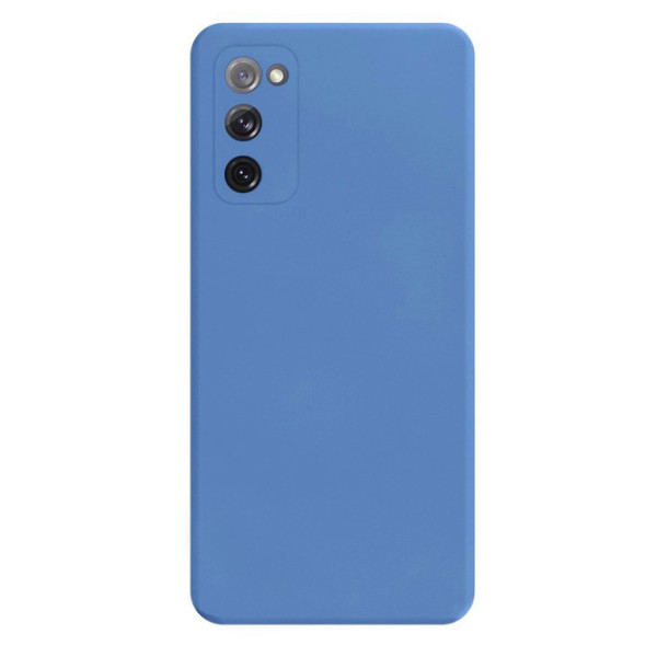 Силіконовий чохол для Samsung S20 FE Silicone Case Full Azure