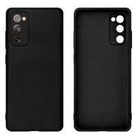 Силіконовий чохол для Samsung S20 FE Silicone Case Full Black