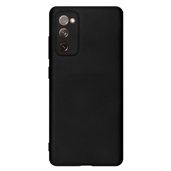 Силиконовый чехол для Samsung S20 FE Silicone Case Full Black