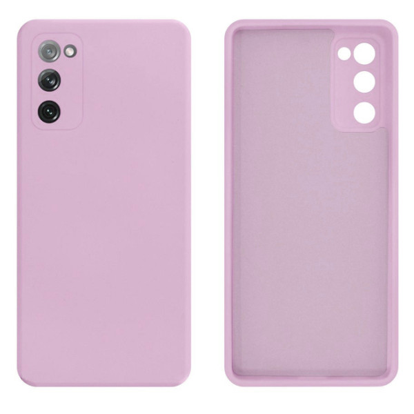Силиконовый чехол для Samsung S20 FE Silicone Case Full Blueberry