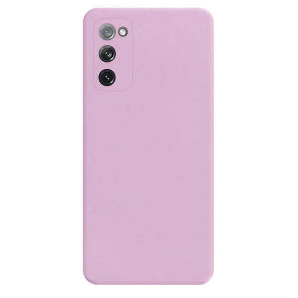 Силиконовый чехол для Samsung S20 FE Silicone Case Full Blueberry