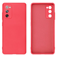 Силіконовий чохол для Samsung S20 FE Silicone Case Full Coral