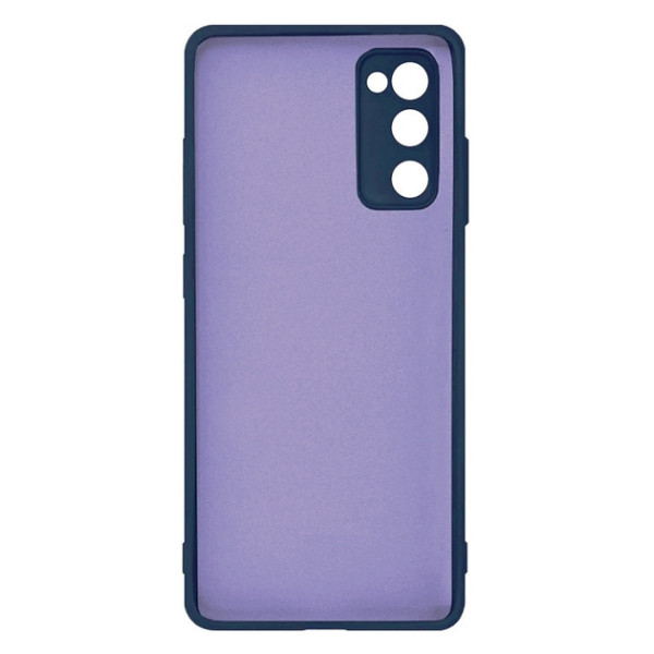 Силіконовий чохол для Samsung S20 FE Silicone Case Full Dark Blue