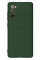 Силіконовий чохол для Samsung S20 FE Silicone Case Full Forest Green